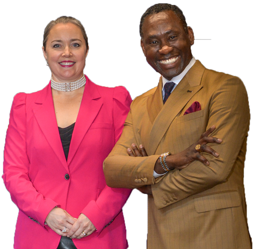 Senior Pastors of Kingdom Embassy International Drs. Donna and Charles Ndifon (KEI) The Embassy